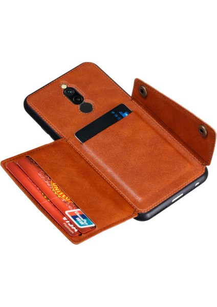 Cüzdan Durumda Xiaomi Redmi 8 Darbeye Koruyucu Kart Tutucu Buit (Yurt Dışından)