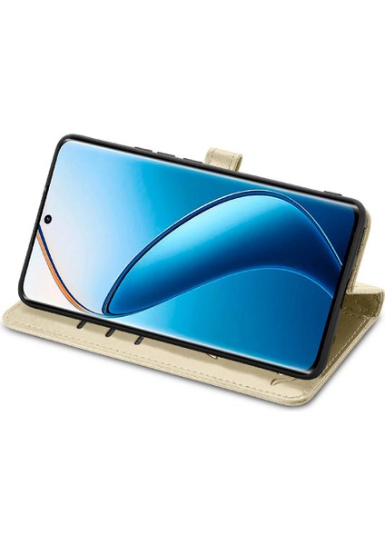 Realme 12 Pro Darbeye Kapak Kapak Için Kılıf Kısa Kayış Deri Kılıf (Yurt Dışından) fiyatları