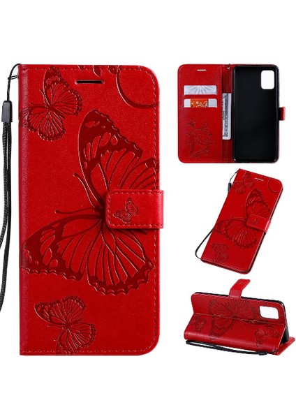 Samsung Galaxy A51 4g Manyetik Kapak Flip Kickstand Pu Deri (Yurt Dışından)