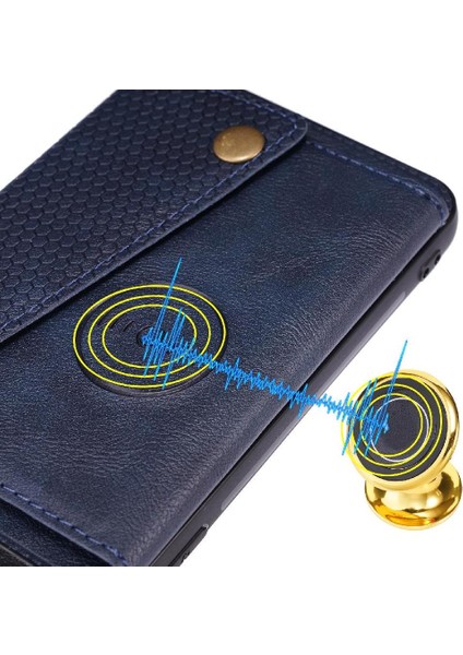Cüzdan Kılıf Için Huawei Nova 9 Pro Buit Demir Cüzdan Kılıf Kart Tutucu (Yurt Dışından) modelleri
