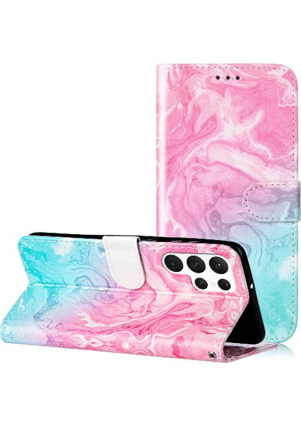 Samsung Galaxy S23 Ultra Kart Yuvaları Tutucu Tam Koruma Için Flip Case (Yurt Dışından)