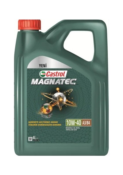 Magnatec 10W-40 A3/B4 Benzinli Araçlar için 4 Litre Motor Yağı (Üretim Yılı: 2024)