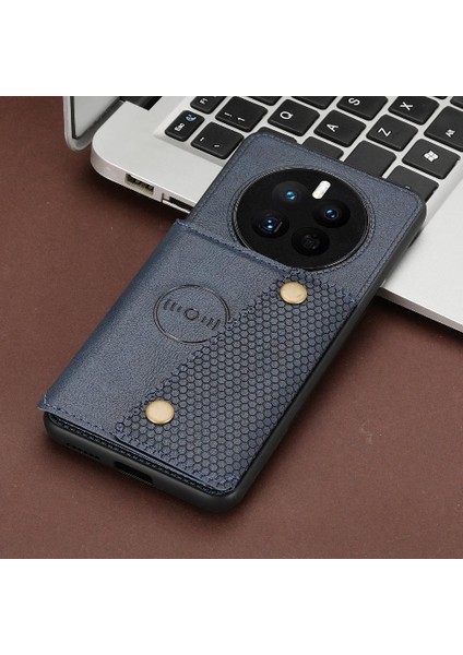 Cüzdan Kılıf Huawei Mate 50/50E Buit Demir Darbeye Koruyucu Kart (Yurt Dışından)