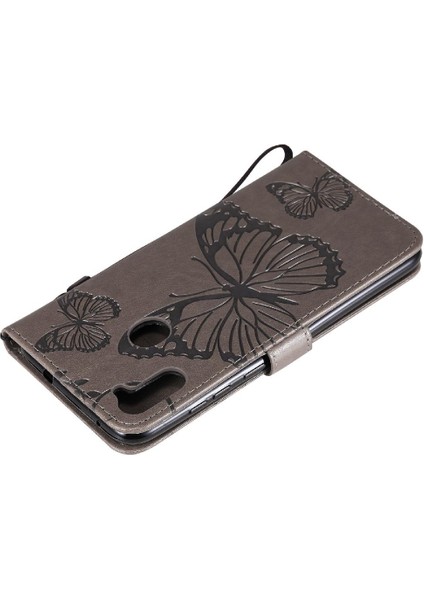 Kart Yuvası Standı ile Samsung Galaxy A11 Flip Case Kickstand Pu (Yurt Dışından)