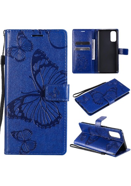 Kart Yuvası Standı Darbeye Kapak Kapak ile Oppo Oppo 4 4g Için Flip Case (Yurt Dışından)