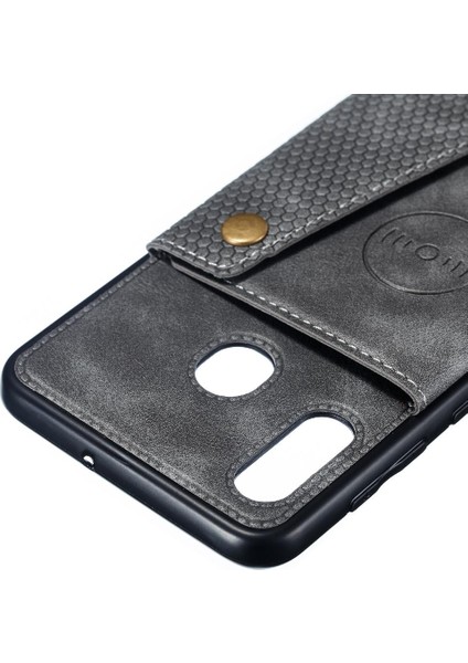 Cüzdan Kılıf Samsung Galaxy A20/A30/M10S Kart Tutucu Kickstand Buit In (Yurt Dışından) fırsatları