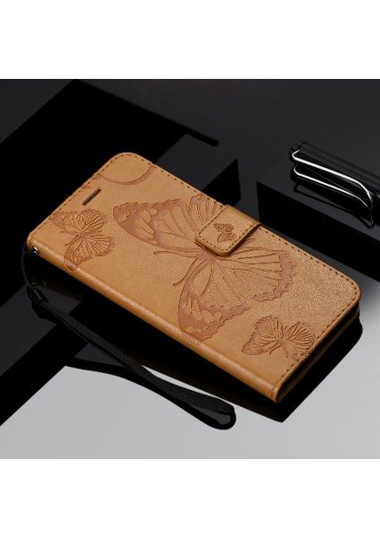 Oneplus 6t Için Flip Case Pu Deri Darbeye Kapak ile Kickstand Çevirin (Yurt Dışından)