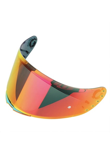 Mt-V-14 Kask Camı - Vizör Iridum Turuncu Targo - Targo Pro - Revenge 2 Uyumlu