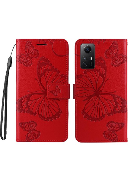 Xiaomi Redmi Not 12S Için Flip Case 4g Manyetik Kapak ile Kickstand Çevirin (Yurt Dışından)