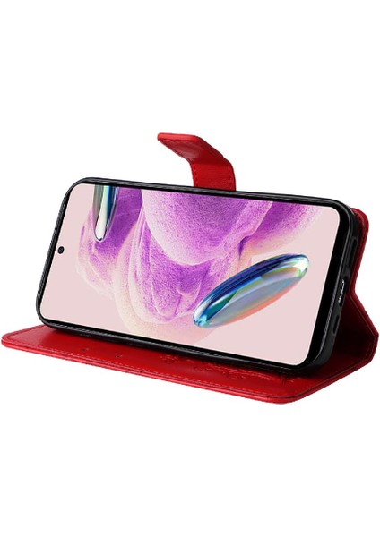 Xiaomi Redmi Not 12S Için Flip Case 4g Manyetik Kapak ile Kickstand Çevirin (Yurt Dışından)