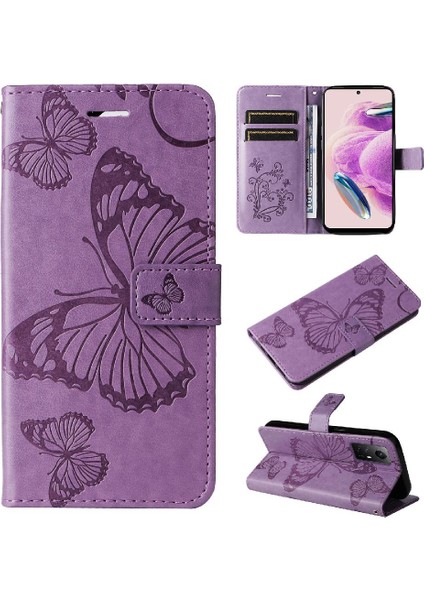 Xiaomi Redmi Not 12S Için Flip Case 4g Manyetik Kapak ile Kickstand Çevirin (Yurt Dışından)