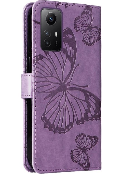 Xiaomi Redmi Not 12S Için Flip Case 4g Manyetik Kapak ile Kickstand Çevirin (Yurt Dışından)