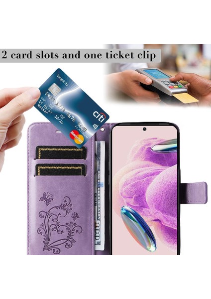 Xiaomi Redmi Not 12S Için Flip Case 4g Manyetik Kapak ile Kickstand Çevirin (Yurt Dışından)