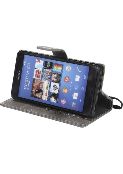 Sony Xperia Z3 Mini Pu Deri Darbeye Kapak Için Flip Case Manyetik (Yurt Dışından) fırsatları