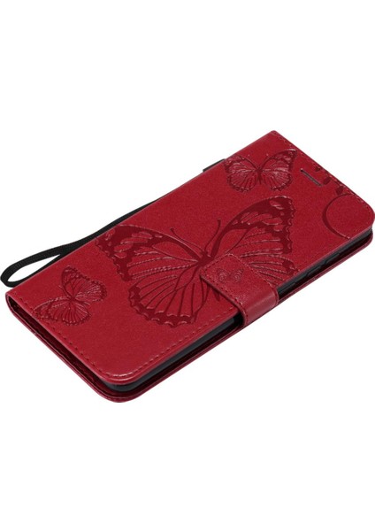 Samsung Galaxy A9 2018 Için Flip Case Manyetik Kapak Pu ile Kickstand Çevirin (Yurt Dışından)