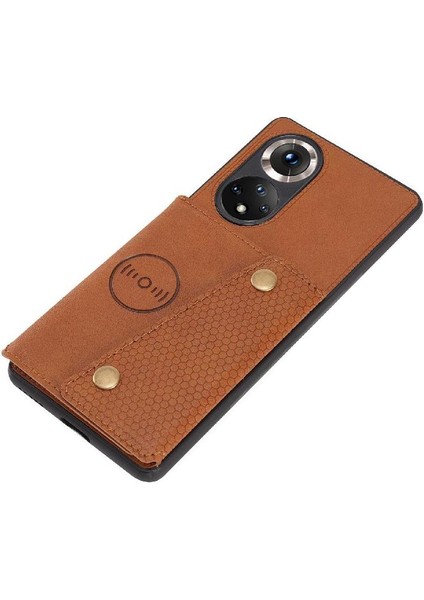 Cüzdan Kılıf Için Huawei Nova 9 Pro Buit Demir Cüzdan Kılıf Kart Tutucu (Yurt Dışından) modelleri