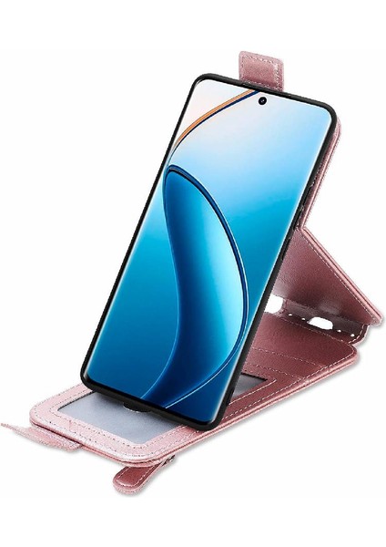 Manyi Mall Fermuarlar Realme 12 Pro Moda Tasarım Cüzdan Fonksiyonu Flip Case Için Flip Case (Yurt Dışından)