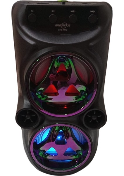 Gts 1772 Portable Wıreless Speaker 3 Inch Bluetooth Hoparlör