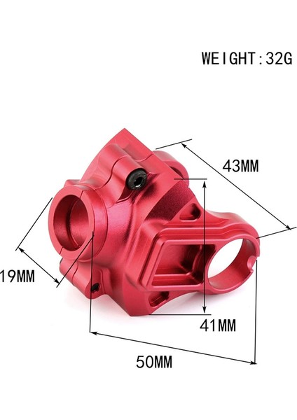 Adet Metal Diferansiyel Kapak Diferansiyel Yoke Seti Arrma 1/10 3s Kraton Outcast Senton Yükseltme Parçaları, 3 (Yurt Dışından) fiyatları