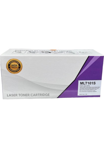 D101S Uyumlu Chipli Muadil Toner (1500 Sayfa) - ml 2160/ 2162/ 2165/ 2166/ 2168/ Scx 3400/ 3405/ 3406/ SF-760/ 761