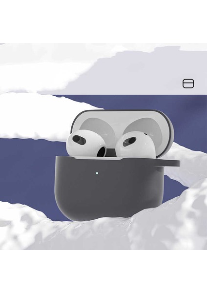 Air Pods 3. Nesil Standart Silikon Kılıf-Pembe