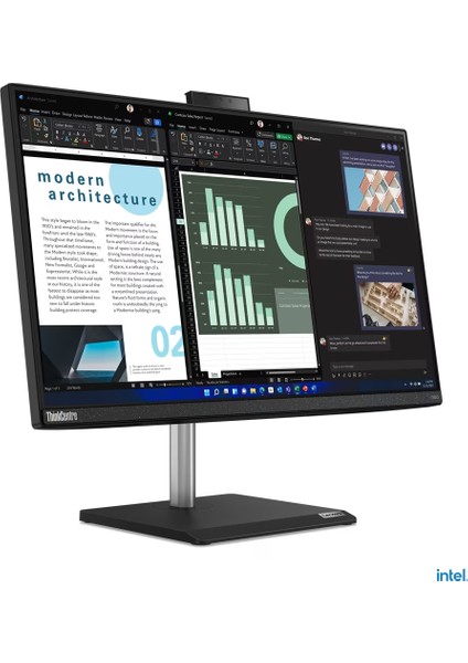 Thinkcentre Neo 30A 24 Gen3 Intel Core I5 12450H 8gb 2tb SSD 23.8" Fhd Freedos All In One Pc 12CE0088TX O3