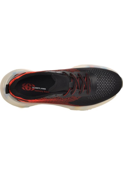 152-14595 Siyah-Turuncu Erkek Spor Ayakkabı fırsatları