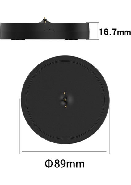 Boom3 Bluetooth Hoparlör Şarj Tabanı Için Ue Blast Dock Taşınabilir Şarj Cihazı, Siyah (Yurt Dışından)