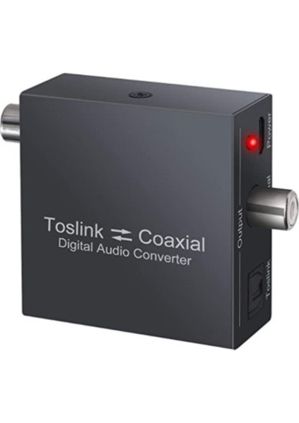 Çift Yönlü Koaksiyel Dönüştürücü, Optik Spdıf Toslink'ten Koaksiyel Toslink'e ve Koaksiyel'den Optik Spdıf Toslink Dönüştürücüye (Yurt Dışından)