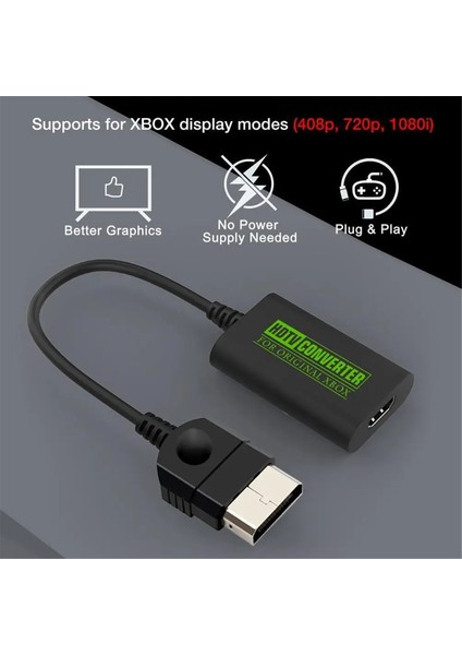 Oyun Konsolu Için Uyumlu Adaptör Hd Bağlantı Kablosu Için (Yurt Dışından) modelleri