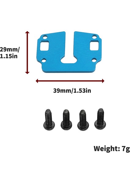 Şanzıman Montaj Koruma Koruma Plakası 54597 WR02/GF01/G601 Rc Paletli Araba Yükseltme Parçaları Aksesuarları (Yurt Dışından)