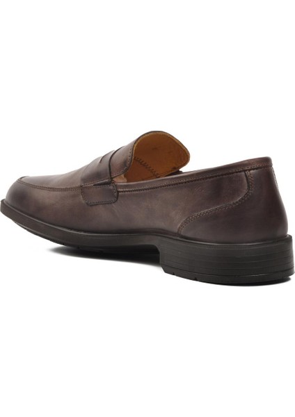 27113 Kahve Deri Erkek Günlük Ayakkabı fırsatları