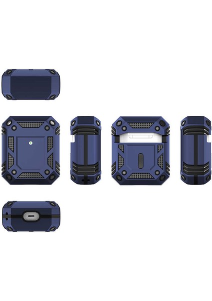 Air Pods Kılıf Airbag 15 Kılıf-Lacivert