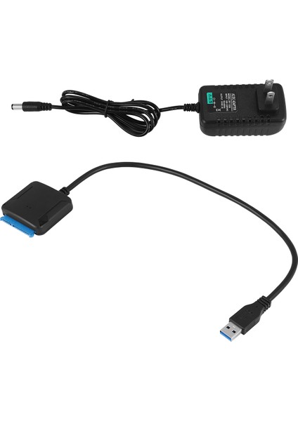 USB - Sata Veri Kablosu, 2,5/3,5 Inç Usb3.0 Kolay Sürücü Kablosu Sata Sabit Disk Adaptör Kablosu (Abd Tak) (Yurt Dışından)