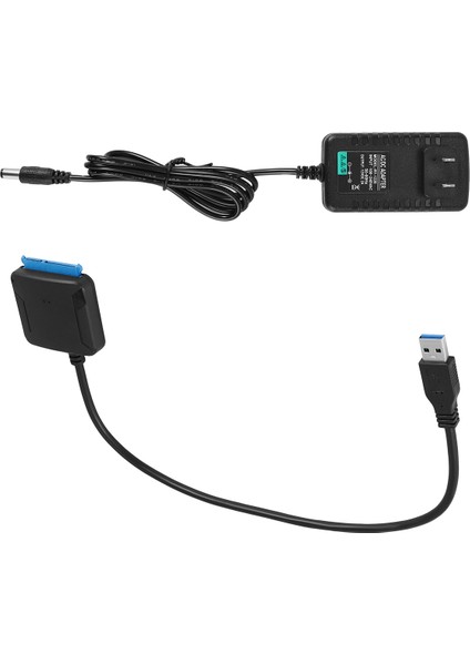 USB - Sata Veri Kablosu, 2,5/3,5 Inç Usb3.0 Kolay Sürücü Kablosu Sata Sabit Disk Adaptör Kablosu (Abd Tak) (Yurt Dışından)