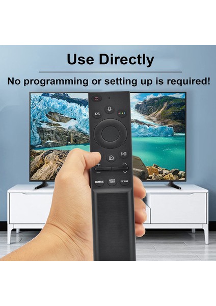 BN59-01363L QLED Serisi Için Uzaktan Kumanda BN59-01363C UA75AU8000 Bluetooth Ses Tv Uzaktan Kumanda Değiştirme (Yurt Dışından) fırsatları