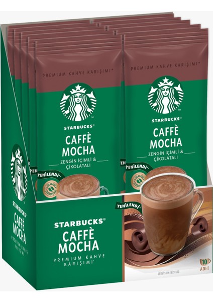 Caffe Mocha Premium Kahve Karışımı 22 gr x 40 Adet