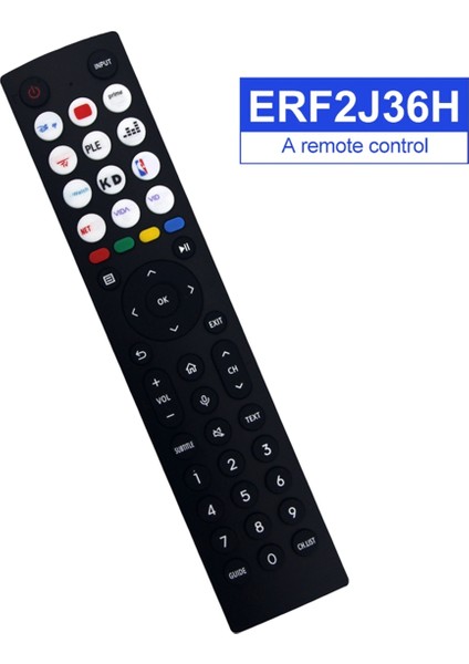 ERF2J36H Akıllı Tv Için Ses Değiştirme Olmadan Uzaktan Kumanda 43A6K A22443H 75A6 A22443 (Yurt Dışından)