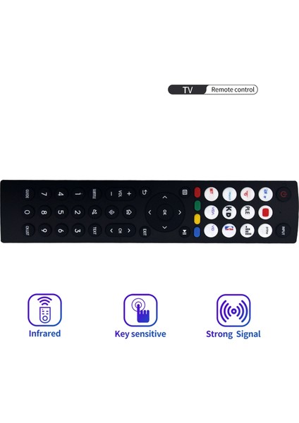 ERF2J36H Akıllı Tv Için Ses Değiştirme Olmadan Uzaktan Kumanda 43A6K A22443H 75A6 A22443 (Yurt Dışından)