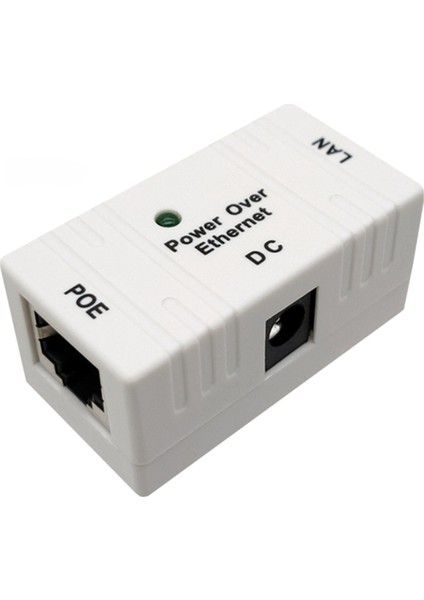 100 Mbps 5V 12V 24V 48V/1A Bjw Poe Enjektör Güç Splitter Ip Kamera Için Poe Adaptör Modülü Aksesuarları-Beyaz (Yurt Dışından)
