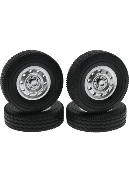 4 Adet Lastik Lastik D12 Mini 1/16 Rc Sürüklenme Kamyonu Araba Yedek Parça Aksesuarları (Yurt Dışından)