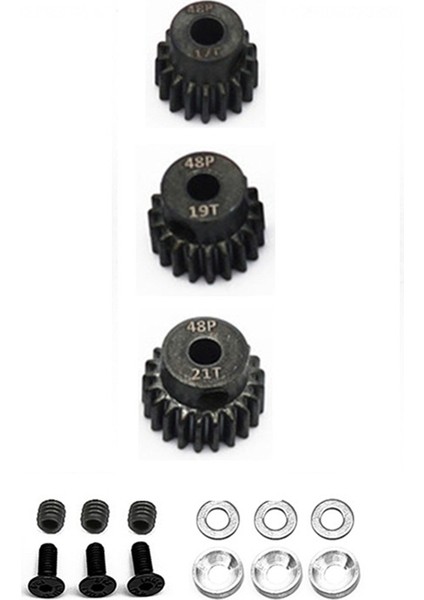 1/10 2WD -58064-2 Tırmanma Arabasına Özel Sert Dişler Için, 90T+19T+20T+21T Kit (Yurt Dışından)