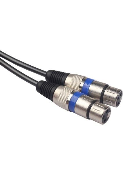 Ateş Sınıfı Ses Kablosu 2 Rca Dişi Çift 2 Xlr 3-Pin Interkom Amplifikatör Hibrit Fiş Av Kablosu Çift Xlr - Çift Rca Hattı (Yurt Dışından)
