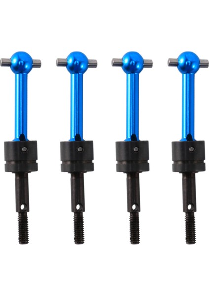 4 Adet Metal Evrensel Tahrik Mili Cvd 53792 Tt-01 TT01 Tt-02 TT02 TA04 1/10 Rc Araba Yükseltme Parçaları (Yurt Dışından)
