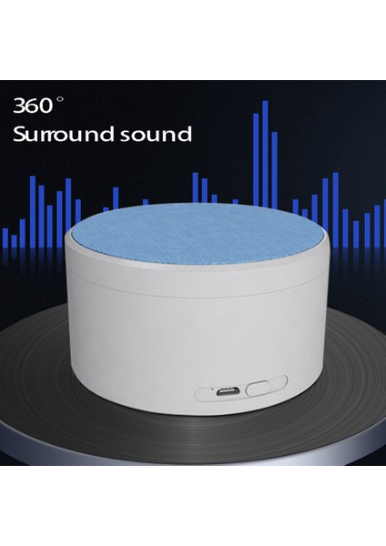 Taşınabilir Bluetooth Hoparlör Kablosuz Mini Hoparlör 360 Hd Çevresel Ses Stereo Bas Veya Seyahat Dış Mekan Ev Mavi (Yurt Dışından) fiyatları