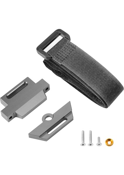 Metal Pil Tutucu Montajı 1/10 Slash 2WD Şasi Yükseltme Parçaları Için Aşağı Tutun Gri (Yurt Dışından)