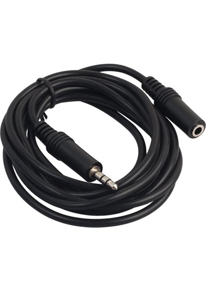 Ses Yardımcı Ses Kablosu 3.5mm Stereo Ses Kablosu Erkek Kadın Cep Telefonu Kulaklık Uzatma Kablosu 2 Metre (Yurt Dışından)