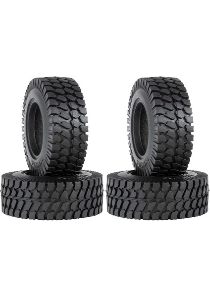 4 Adet 75 mm 1.55 Inç Lastik Lastik Eksenel Jr 90069 D90 CC01 CC02 LC70 Jımny Rc Paletli Araba (Yurt Dışından)