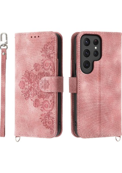 Samsung Galaxy S24 Ultra Kabartmalı Çoklu Kredi Kartı Yuvaları Için Flip Case (Yurt Dışından) fiyatları