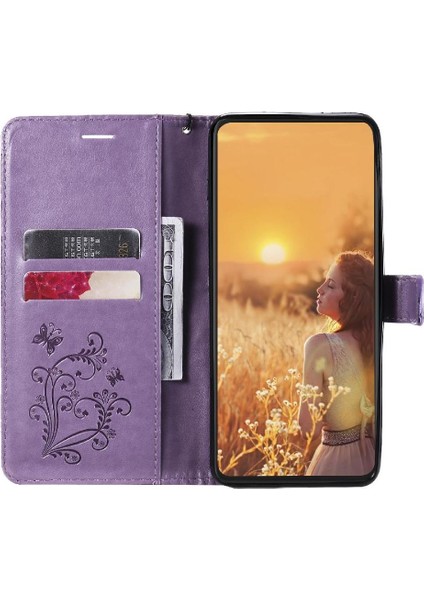 Kart Yuvası ile Oppo Oppo 6 5g Pu Deri Darbeye Kapak Için Flip Case (Yurt Dışından)